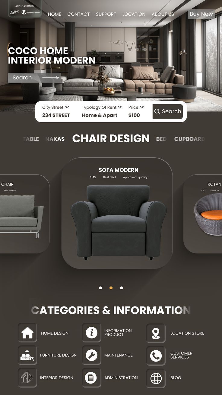 Coco Home storefront